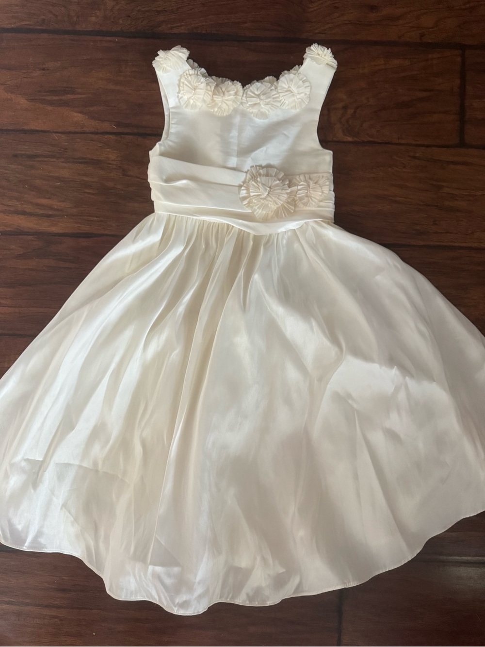 Seahorse by watters Ivory Flower Girl Dress